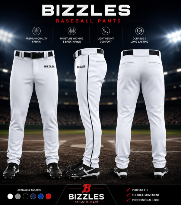 Custom Red Baseball Pants Manufacturer – Premium Team Baseball Uniform Pants