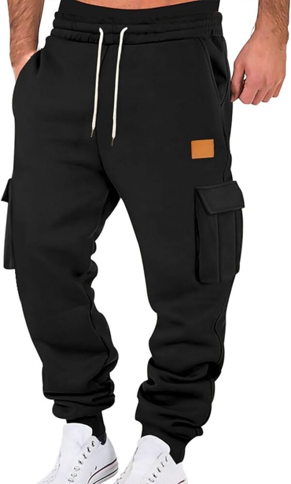 Custom Black Jogger Pants Manufacturer – Relaxed Fit Sweatpants